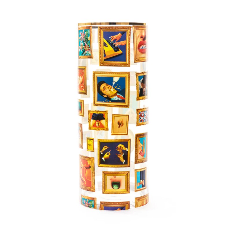 SELETTI TOILETPAPER HOME - Vaso di Vetro Cilindrico Cornici