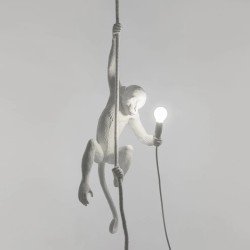 SELETTI Lampada LED Scimmia Appesa al Soffitto