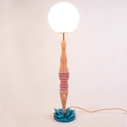 SELETTI Lampada LED Lady Diver Rossa