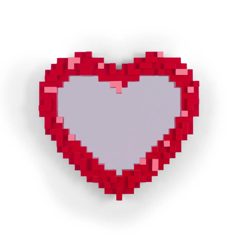 SELETTI Specchio Pixel - Cuore