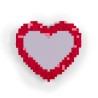 SELETTI Specchio Pixel - Cuore