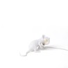 SELETTI Mouse Lamp Bianco Steso