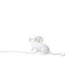 SELETTI Mouse Lamp Bianco Steso