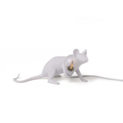 SELETTI Mouse Lamp Bianco...
