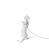 SELETTI Mouse Lamp Bianco in Piedi