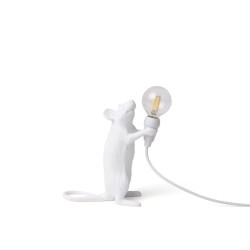 SELETTI Mouse Lamp Bianco...