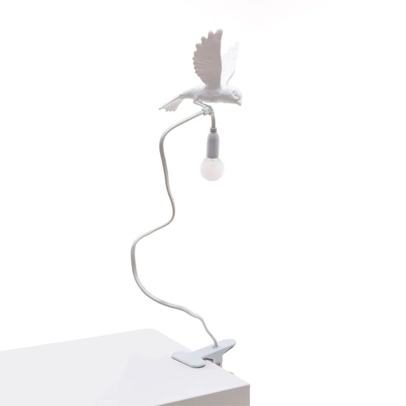 SELETTI Lampada "Sparrow" con Morsetto - Atterraggio