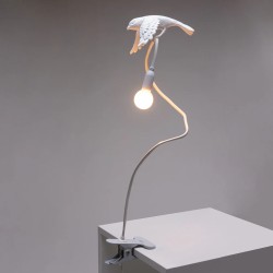 SELETTI Lampada "Sparrow" con Morsetto - Decollo