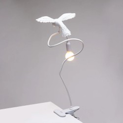 SELETTI Lampada "Sparrow" con Morsetto - Volando