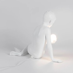 SELETTI Lampada "Innerglow Mini" in Resina Dimmerabile