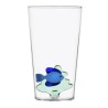 ICHENDORF MARINE GARDEN - Bicchiere Longdrink con Pesce Blu e Alga Verde