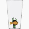 ICHENDORF MARINE GARDEN - Bicchiere Longdrink con Pesce Giallo e Alga Verde