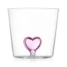 ICHENDORF CUORE - Bicchiere con Cuore Rosa