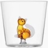 ICHENDORF TABBY CAT - Bicchiere con Gatto Coda Bianca