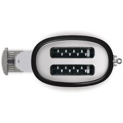 SMEG TOSTAPANE 2 FETTE NERO