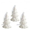 MATHILDE CREATIONS - Set di Tre Alberi di Natale Sospesi