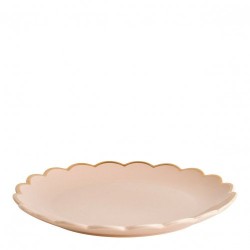 MATHILDE CREATIONS - Piatto da Dessert MARGUERITE Rosa