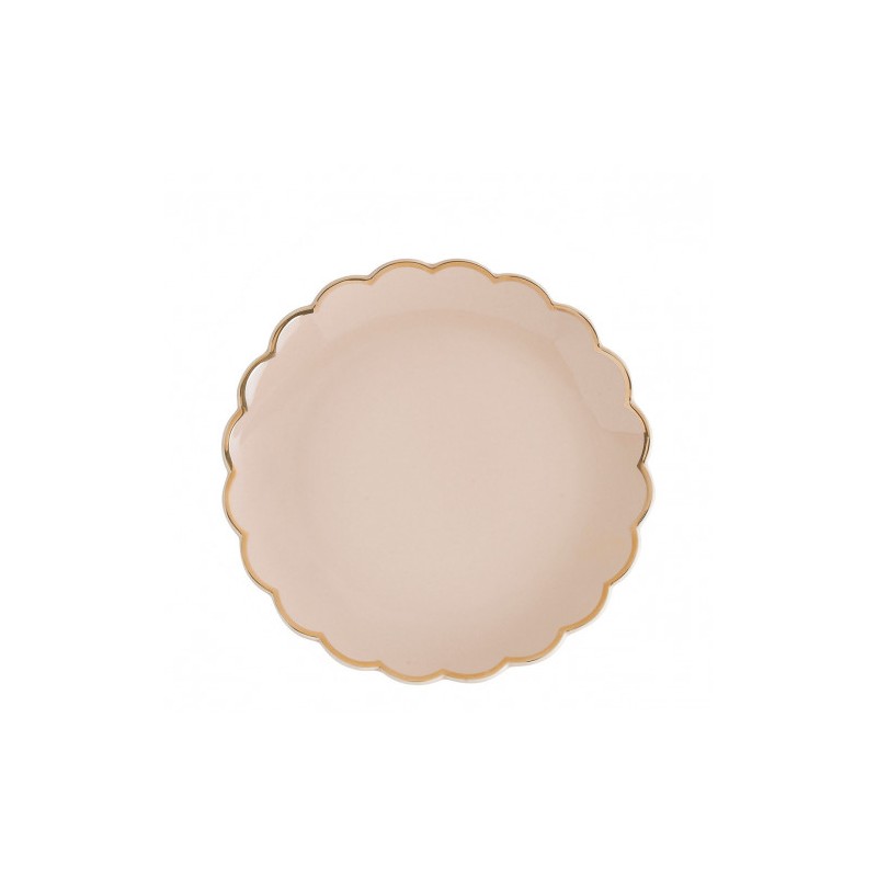 MATHILDE CREATIONS - Piatto da Dessert MARGUERITE Rosa