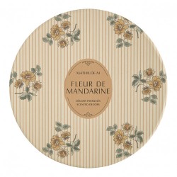 MATHILDE CREATIONS - Confezione da Cinque Decorazioni Profumate - MANDARIN BLOSSOM