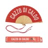 FISURA - Ventaglio "Cazzo di Caldo" ROSSO
