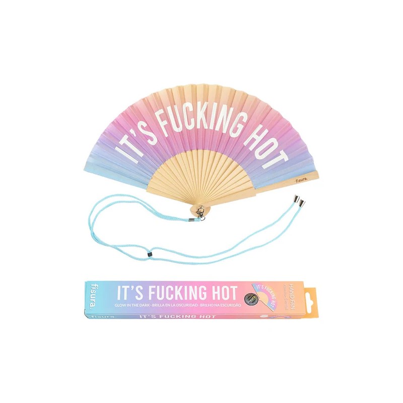 FISURA - Ventaglio Glow in the Dark "Fucking Hot" SFUMATO