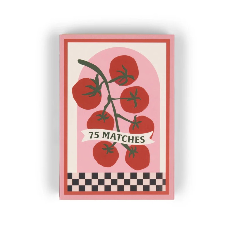 PADDYWAX ADOPO "TOMATO VINE" - Fiammiferi in Scatola da 75 Pezzi