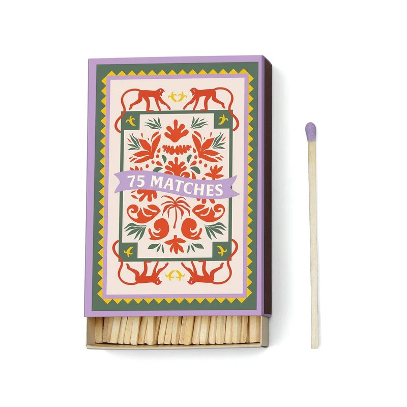 PADDYWAX ADOPO "JUNGLE" - Fiammiferi in Scatola da 75 Pezzi