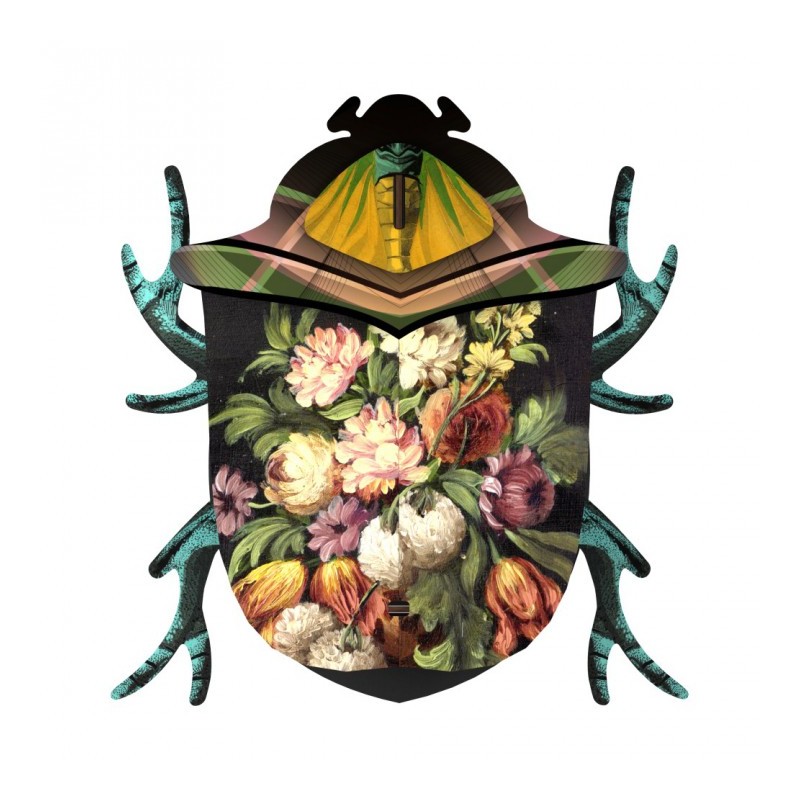 MIHO - INSETTO DECORATIVO CON SPECCHIO "KEITH"