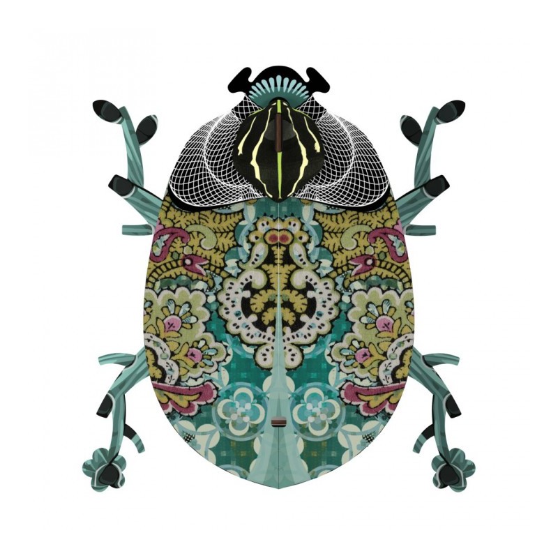 MIHO - INSETTO DECORATIVO CON SPECCHIO "CHARLIE"