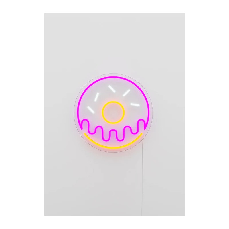 CANDY SHOCK - Insegna al neon "DONUT"