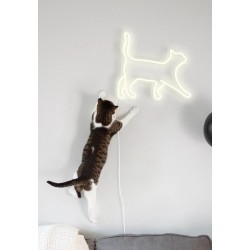 CANDY SHOCK - Insegna al neon "CAT"