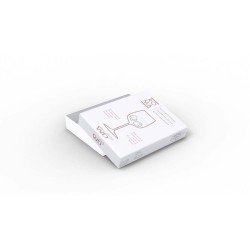 WD LIFESTYLE - Set di 6 Cubi Raffredda Drink in Acciaio Inox