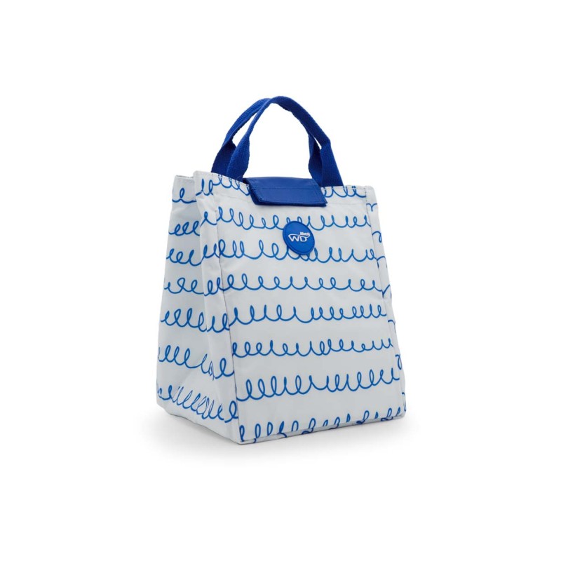 WD LIFESTYLE - Lunch Bag Termica 6L BIANCA/BLU