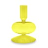 WD LIFESTYLE - Porta Candela in Vetro Borosilicato 12cm GIALLO