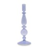 WD LIFESTYLE - Porta Candela in Vetro Borosilicato 25cm LILLA