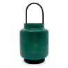 WD LIFESTYLE - Lanterna in Vetro 24cm VERDE