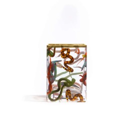 SELETTI TOILETPAPER HOME - Vaso di Vetro "Snakes"