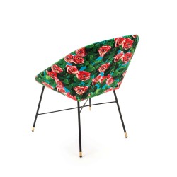 SELETTI TOILETPAPER HOME - Sedia Imbottita "Rose"