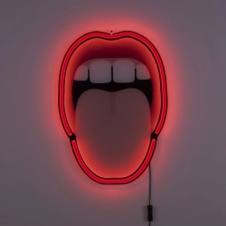 SELETTI STUDIO JOB BLOW - Lampada LED "Lingua"