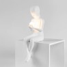 SELETTI Lampada "Innerglow Mini - GIRL" in Resina Dimmerabile