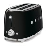 SMEG TOSTAPANE 4 FETTE NERO
