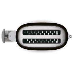 SMEG TOSTAPANE 4 FETTE NERO