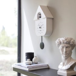 FISURA - Orologio a Cucù Bianco con Quadrante Nero