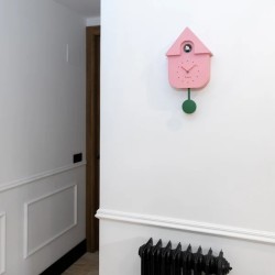 FISURA - Orologio a Cucù Rosa e Verde