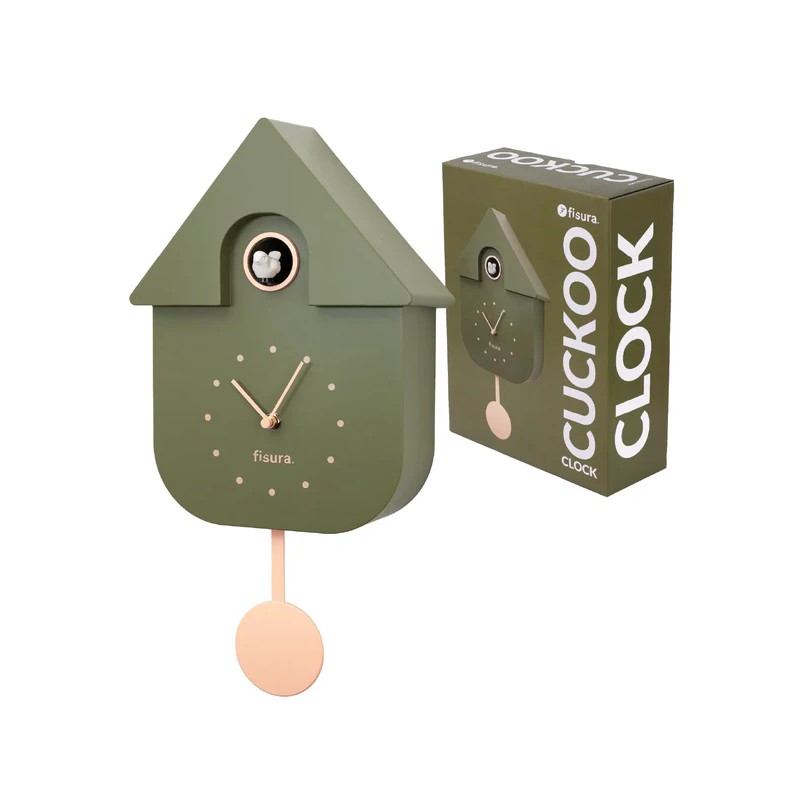 FISURA - Orologio a Cucù Oliva