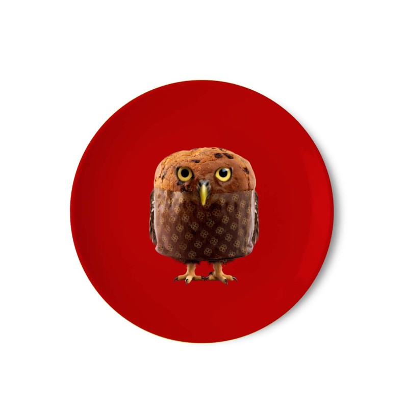 WD LIFESTYLE - Piatto per Panettone GUFO