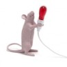 SELETTI Mouse Lamp Edizione San Valentino