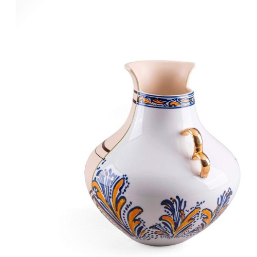 SELETTI HYBRID Vaso in Porellana "Nazca"