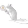 SELETTI Mouse Lamp Bianco Seduto
