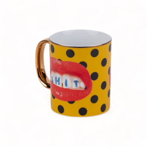 SELETTI TOILETPAPER HOME - Tazza di Porcellana "Shit"